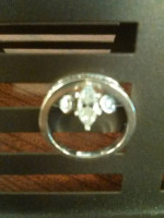 Rings: 1 Engagement ring, & 1 Wedding band