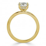 2.00 CT Round Moissanite Solitaire 14K
