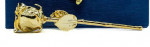 24k gold dipped rose
