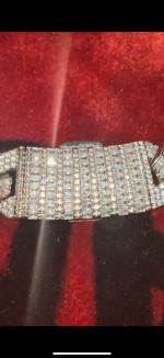Cuban Link Chain Necklace AAAAA+ CZ 22 in.