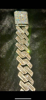 Cuban Link Bracelet 7in. AAAAA+ CZ