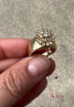 10k Yellow Gold Diamond Ring