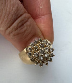 10k Yellow Gold Diamond Ring