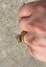 10k Yellow Gold Diamond Ring