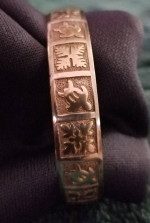 Bracelet Hawaiian Bangle 925 Sterling Silver