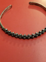 small wrist sterling bracelet with cool design