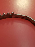 small wrist sterling bracelet with cool design