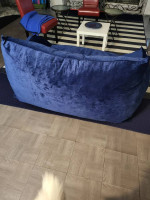 Velvet Bean Bag Sofa

