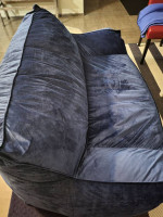 Velvet Bean Bag Sofa

