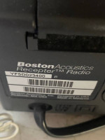 Boston Acoustics Am &Fm desk top radio alarm clock