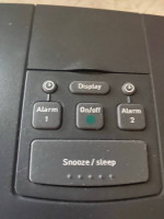 Boston Acoustics Am &Fm desk top radio alarm clock