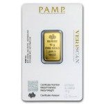 Gold Bars PAMP Suisse 999.9 Fine Gold Sealed Assay