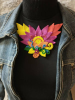 Bold necklace handmade Jewelry
