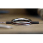 White gold diamond ring
