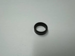 Elysium 8 mm black diamond ring
