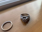 1-1/4 CT. T.W. Diamond Cluster Multi-Row Engagement Ring in 10K White