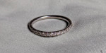 Jewelry Exchange 10k gold anniversary band with diamonds
