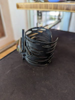 Black Bangle Bracelet made by local artist
