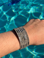 Crystal Cuff Bracelet