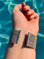 Crystal Cuff Bracelet