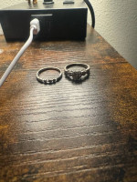 Engagment and wedding band