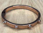 CC SKYE Mini Love Spike Bracelet in Rose Gold.