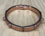 CC SKYE Mini Love Spike Bracelet in Rose Gold.