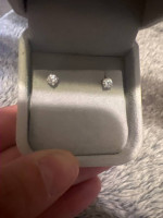 Shane Co. 1/2 Carat Diamond Earrings