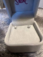 Shane Co. 1/2 Carat Diamond Earrings
