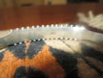 Janice Paloma Zuni bracelet, Sterling silver with multi stones