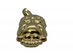 14K Yellow Gold Owl Style Pendant - 1.6 Grams / 1" x .5"