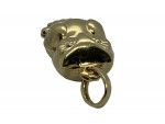 14K Yellow Gold Owl Style Pendant - 1.6 Grams / 1" x .5"