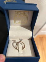 Diamond engagement ring