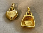 Joan Rivers' Jewelry, Circa 1990, 24K Gold Plated Charms