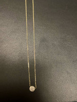 MEJURI LARGE PAVE NECKLACE