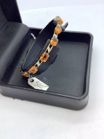 10k Citrine Diamond Bracelet