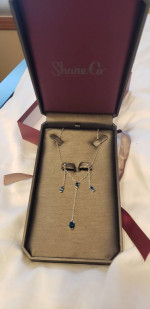 Shane Co.. Necklace/Earrings Set