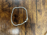 7" box chain 925 bracelet