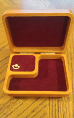 Music wood jewelry box 2 engraved
