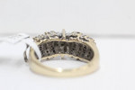 10K Yellow Gold Diamond Cluster Ring (Size 8) Clearance Sale!!!