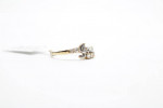 10k Two Tone Fancy "I <3 YOU" Ring (Size 6 3/4)