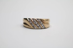 10K Yellow Gold Diamond Band Ring (0.36 CTW)