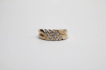 10K Yellow Gold Diamond Band Ring (0.36 CTW)