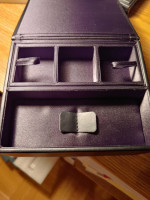 Movado dual level jewelry box