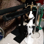 Jewelry Holders Displays Necklaces Bracelets Black Velvet Necklace Hol
