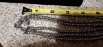 Silver & Gold Beaded Necklace 3 Strands Jewelry