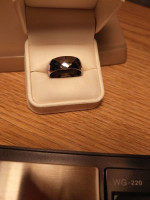 8mm tungsten carbide ring size 10.00