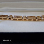 Diamond bracelet & ring - 14k
