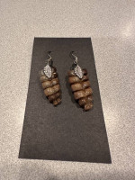 Authentic Rattlesnake Rattle Earrings