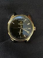 Breitling Transocean Day/Date Silver in MINTCondition